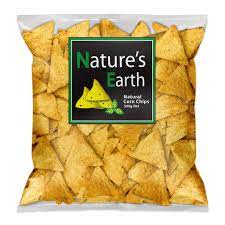 Nature's Earth Corn Chips (Natural) 500g