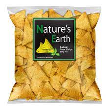 Nature's Earth Corn Chips (Salted) 500g