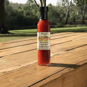 Walsh's Red Hot Chilli Sauce