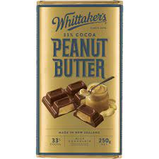 Whittaker's Chocolate - Peanut Butter Block  250g