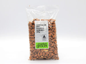 Market Grocer Dry Roasted Almonds - 500g