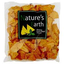 Nature's Earth Corn Chips (Cheese) 500g