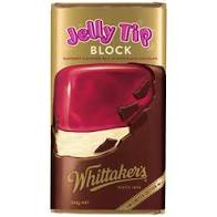 Whittaker's Chocolate - Jelly Tip Block  250g